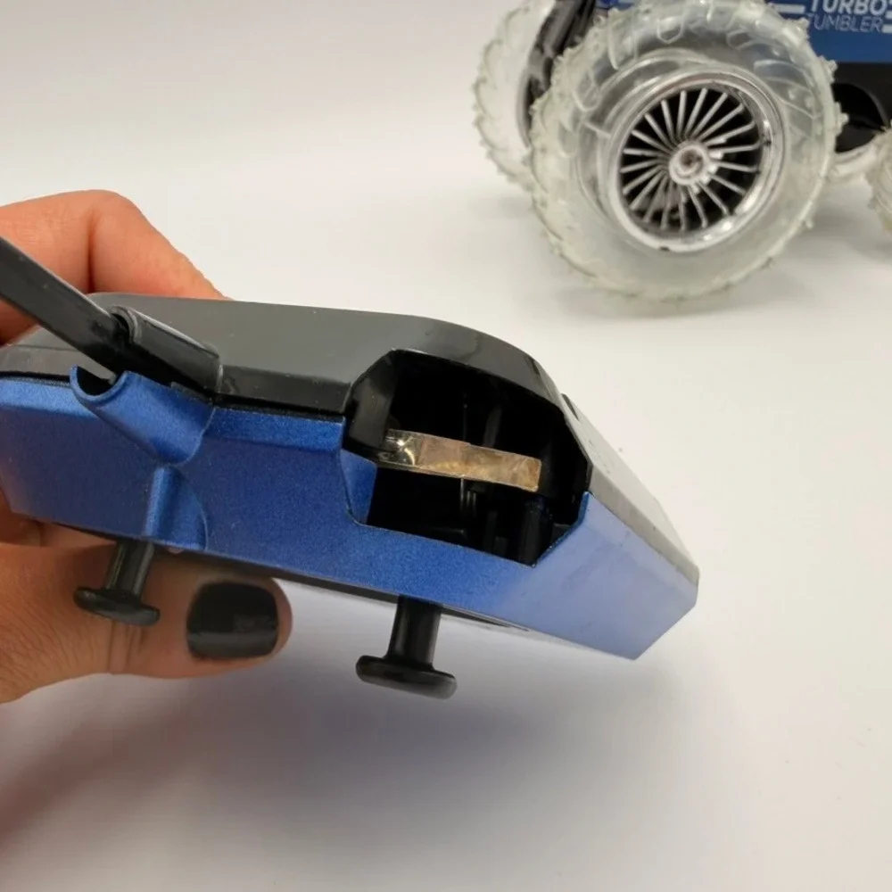 Turbo Tumbler RC Stunt Car Kids OS Blue Good 49MHz‎ 360 Spins FL2016B